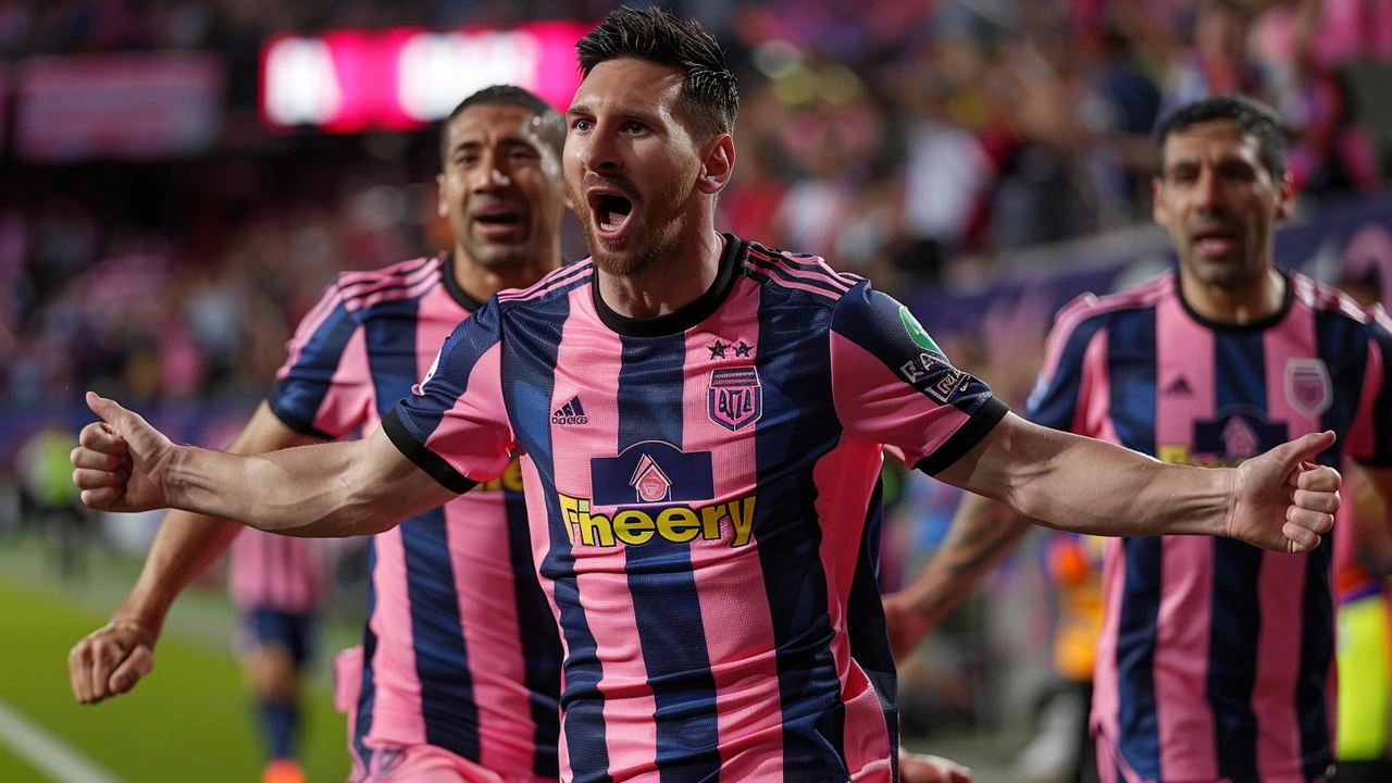 Lionel Messi Dominates in Inter Miami's 4-1 Thrashing of New England Revolution: A Display of Mastery