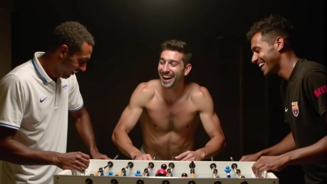 Barcelona's Jules Kounde, Pedri, and Lamine Yamal Share Late-Night Bonding Over Table Football