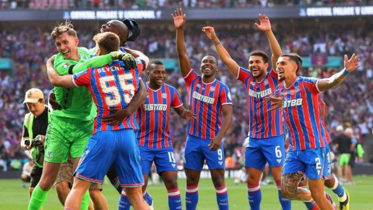 Crystal Palace Stun Liverpool in Penalty Shootout to Claim First Community Shield
