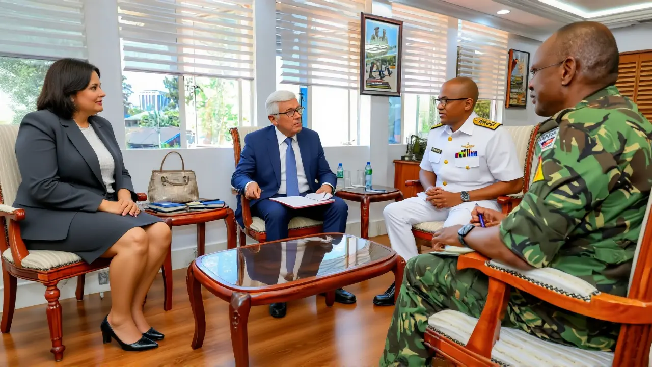 KDF Chief Meets Family Bank Leaders on Youth & Welfare